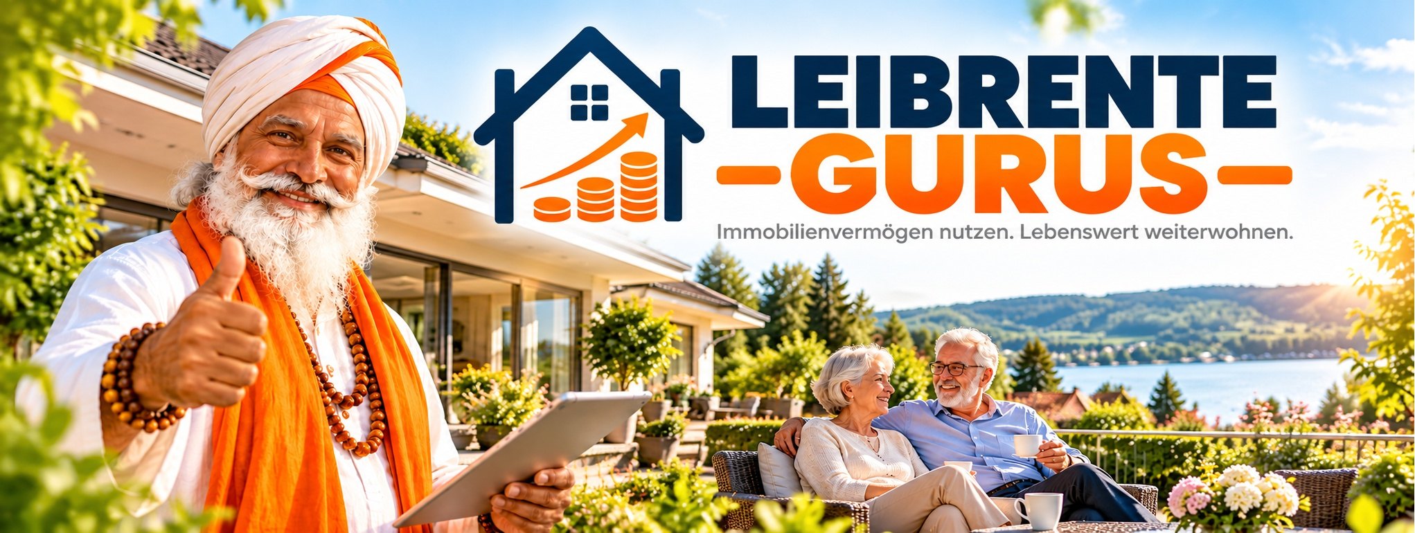 Leibrente-Gurus — Immobilie verrenten und wohnen bleiben